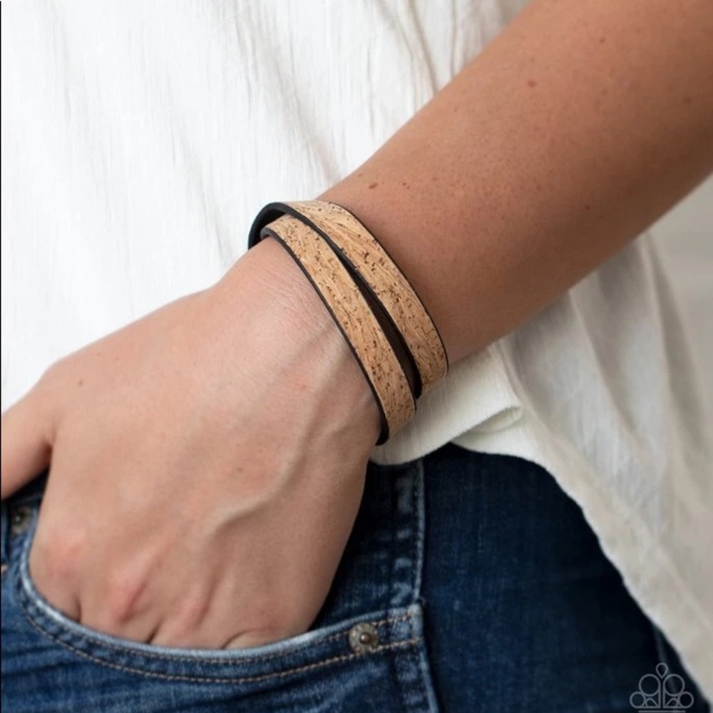 Cork Wrap Bracelet
